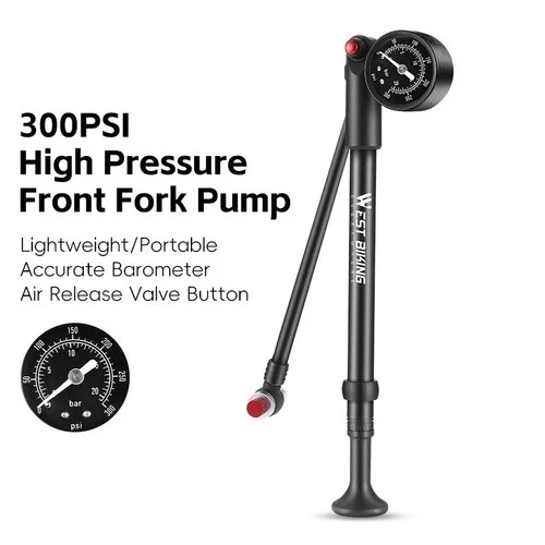 Hochdruck Dämpferpumpe Stoßdämpfer Pumpe Fahrrad Kompakt Federgabel 300 Psi