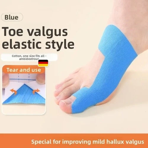 40/50x Hallux Valgus Korrektur Tape Kinesiologie Zehen Spreizer Schmerzlinderung
