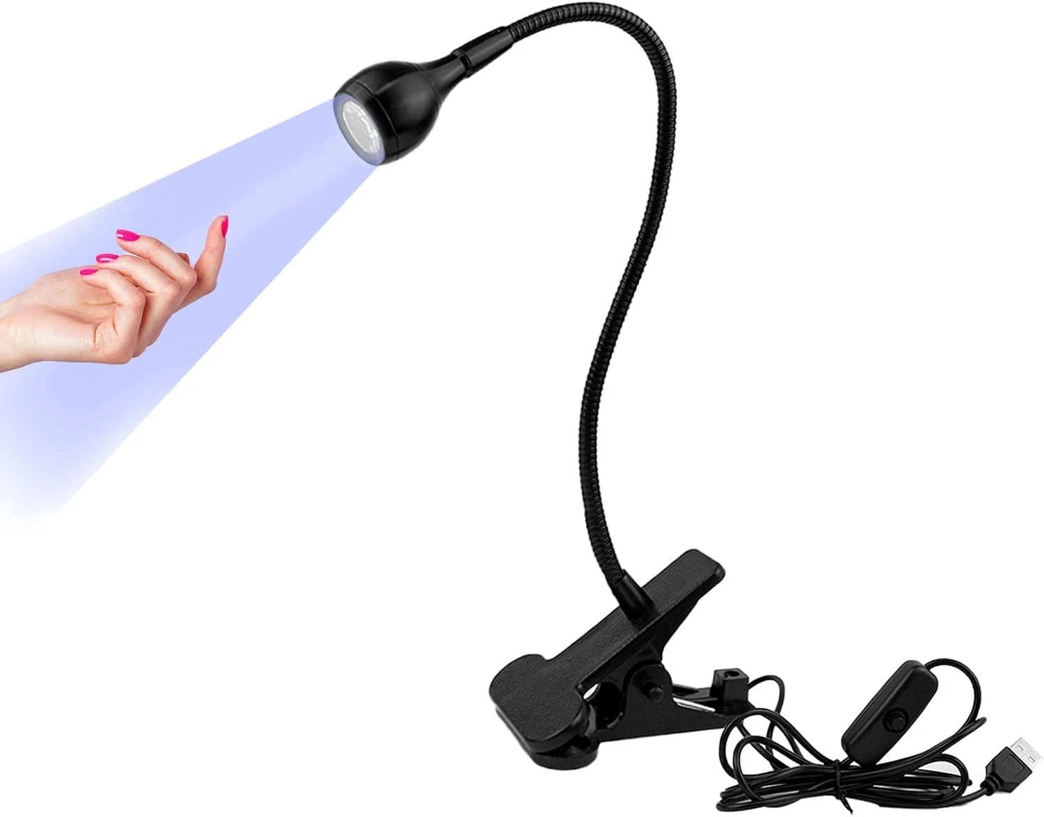 Mini UV Lampe 5W-LED Nagel Lampe-UV Lampen Für Gelnägel-Nageltrockner-Ultrav DHL