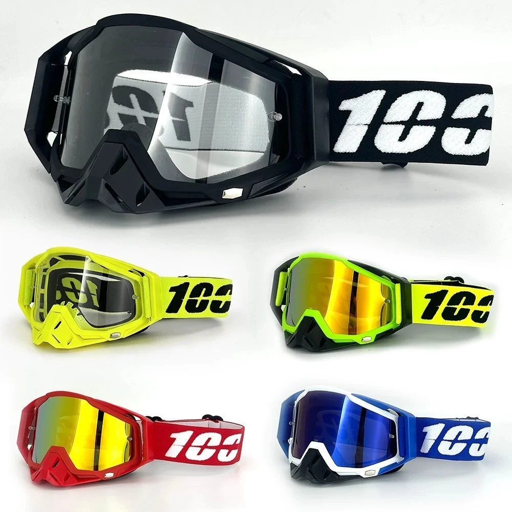 Motocross Brille HD Antibeschlag Winddicht MTB Motorrad Unisex Goggle MX Sport