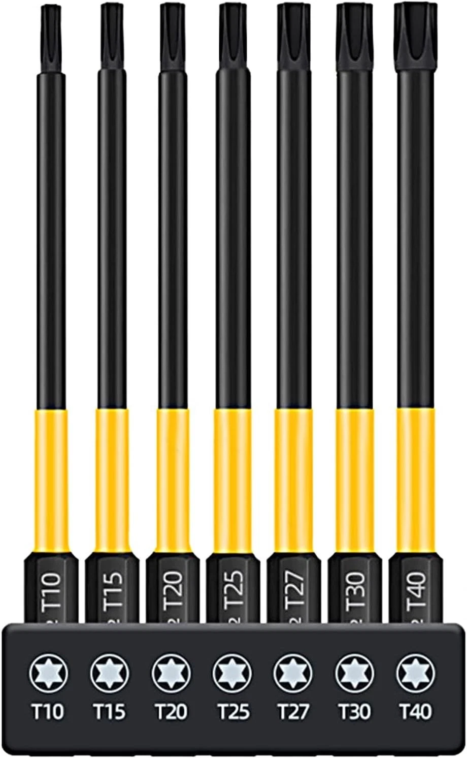 Torx Bit Set 100mm T10-T40 S2 Stahl 1/4 Zoll