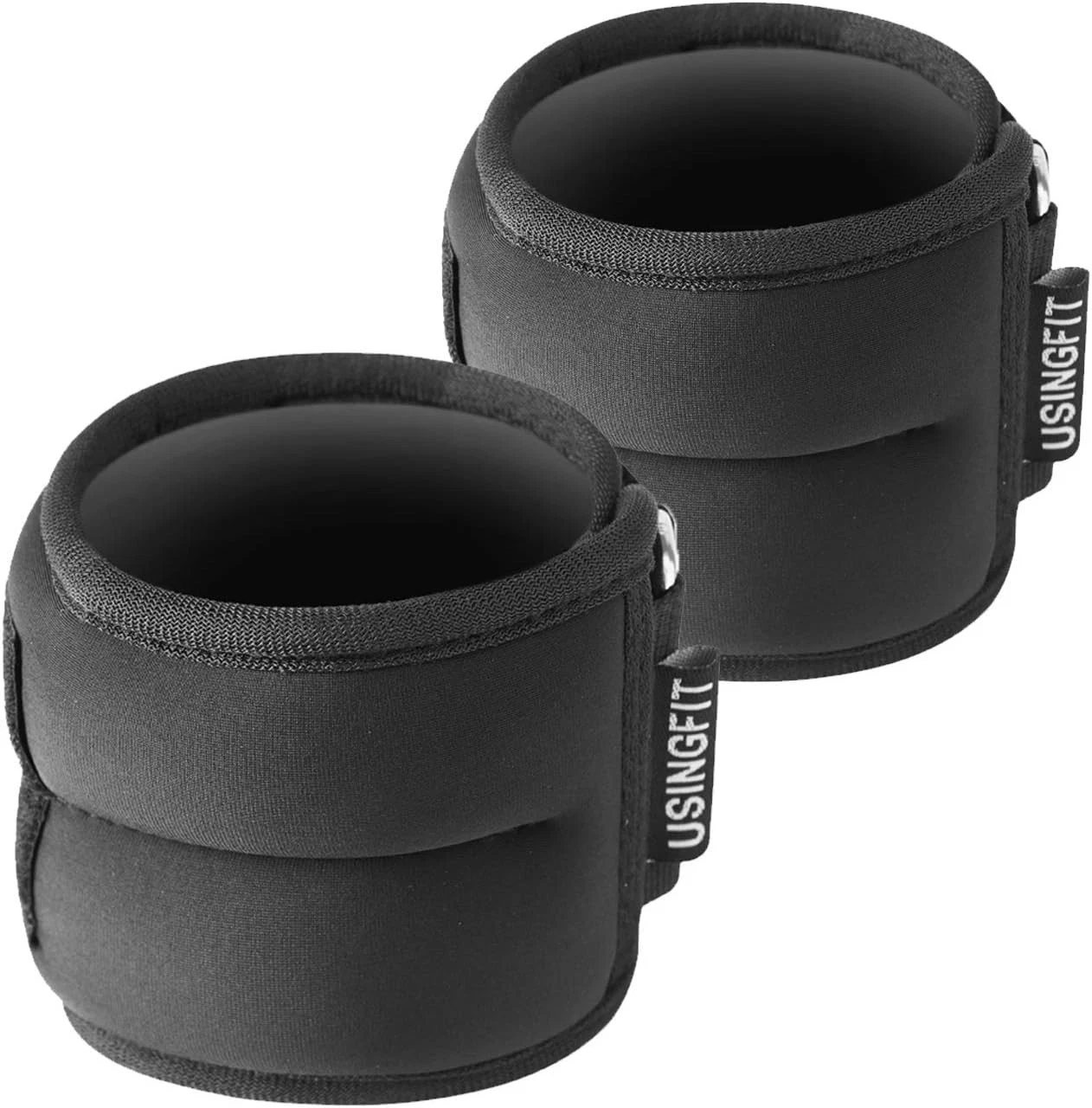 Gewichtsmanschetten Fuß Handgelenk Set 2x0,5kg 2x1kg 2x1,5kg 2x2kg Fitness