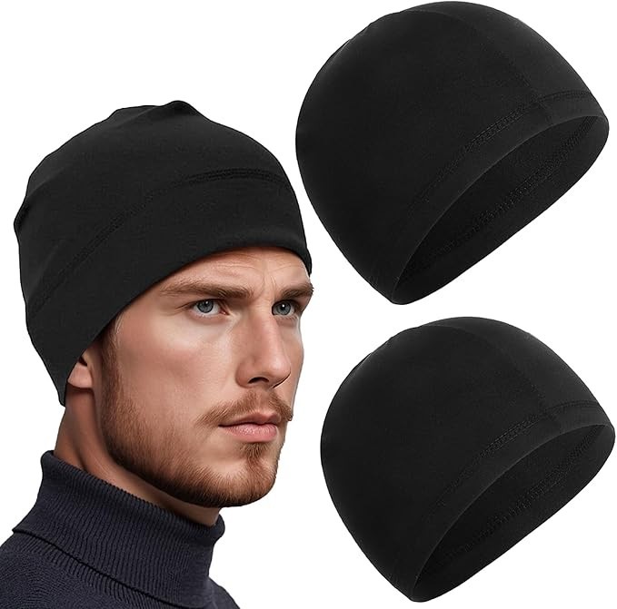 Fahrradmütze Unter Helm Atmungsaktive Laufmütze Schnelltrocknend 3er Pack