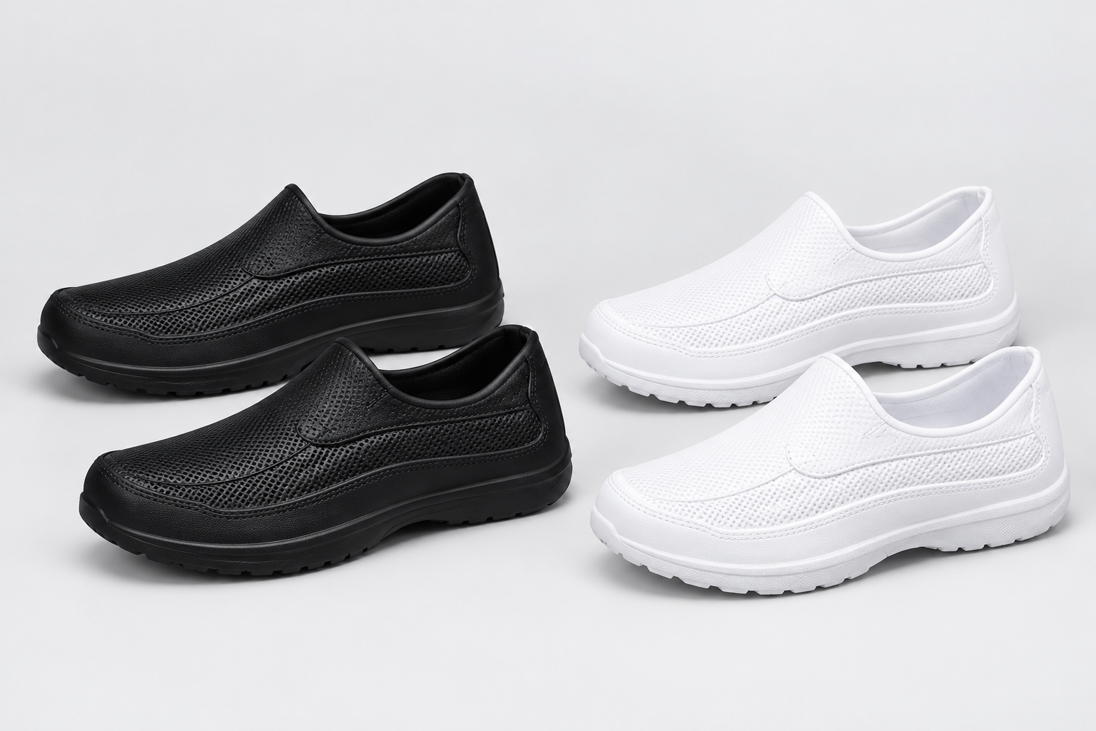 Herren Kochschuhe Rutschfest Wasserdicht Arbeitsschuhe Gartenschuhe Gummischuhe