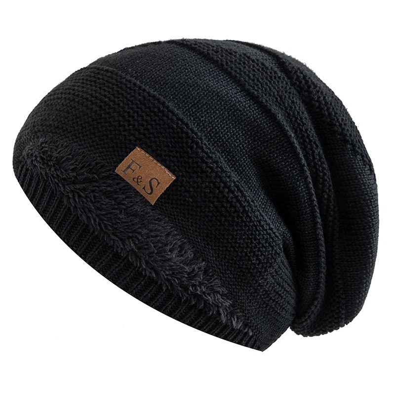 Wintermütze Unisex Damen Herren Warm Gefütterte Strickmütze Beanie