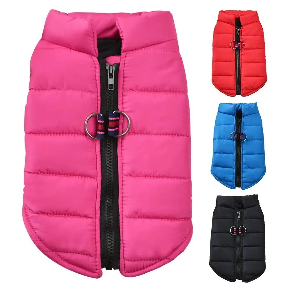 Hundemantel Winter Warm Gefüttert Winddicht Hundejacke für Kleine Hunde Katzen