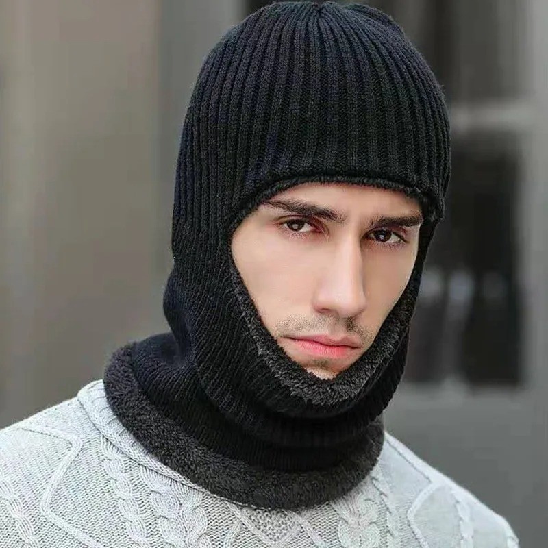 Warme Sturmhaube Winter Herren Damen Gesichtsmaske Windschutz Skimaske